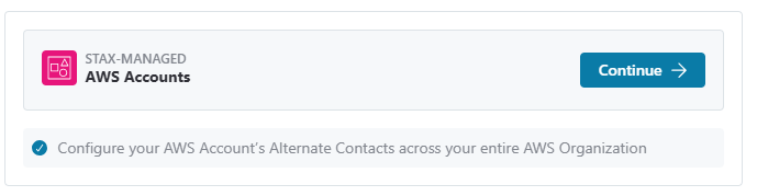 Stax-Managed AWS Accounts